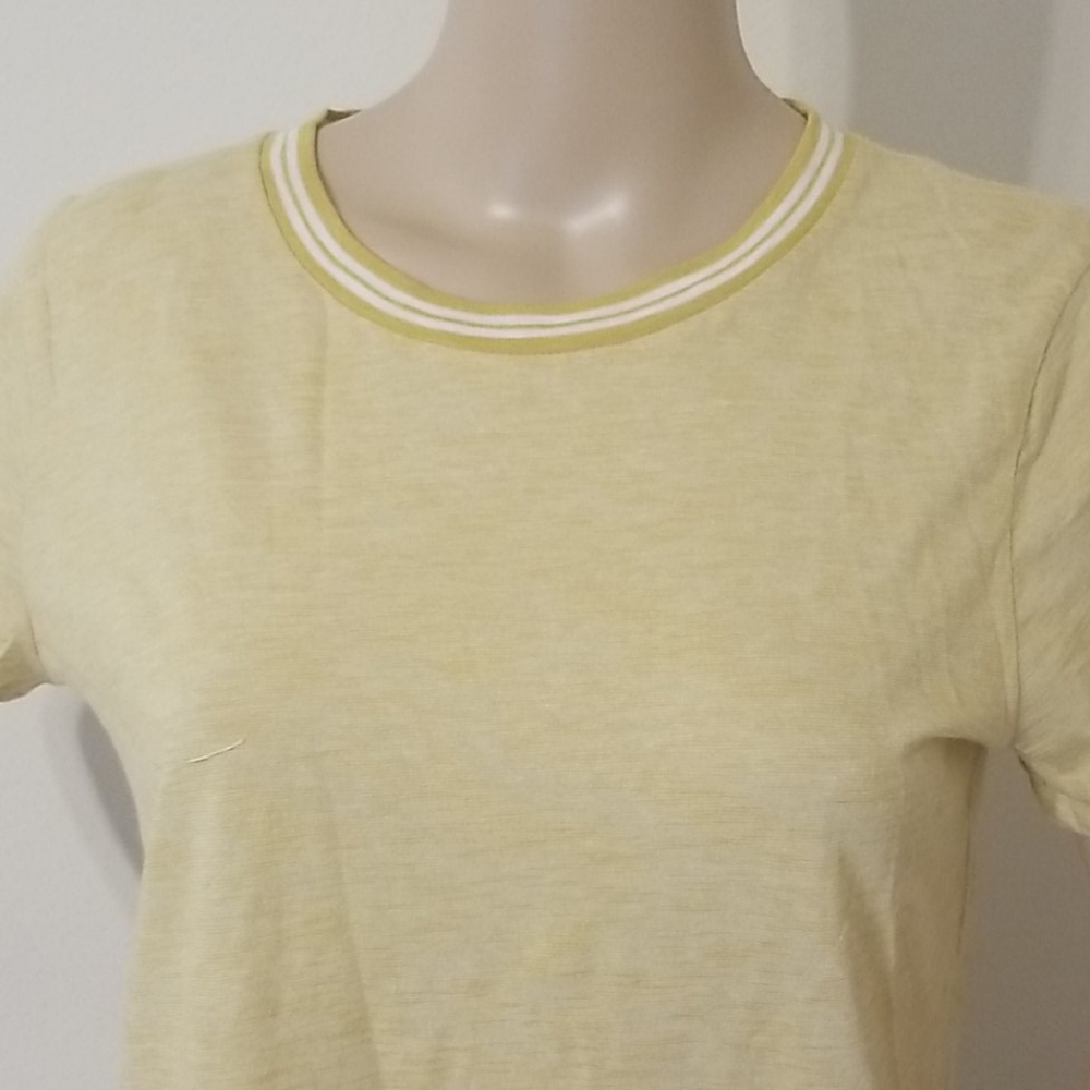 Madewell Cotton Ringer Tee New With Tag - Picture 4 of 8